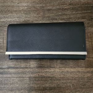 Long Black Wallet Unbranded